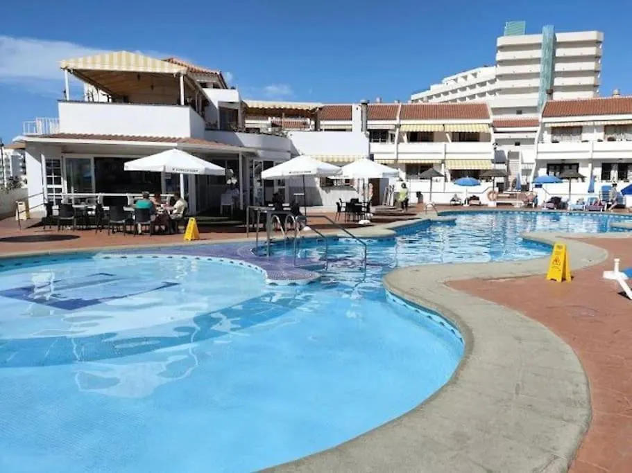 Apartamento Elisa En Garden City Con Piscina Climatizada Playa Fanabe