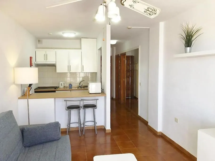 Apartamento Elisa En Garden City Con Piscina Climatizada Playa Fanabe 0*,